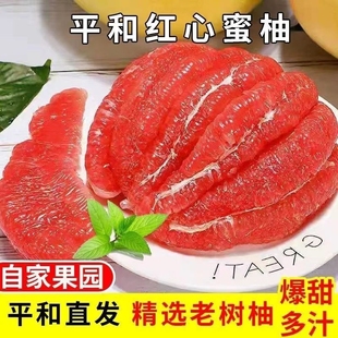 正宗福建平和红心蜜柚（净重4.5斤）