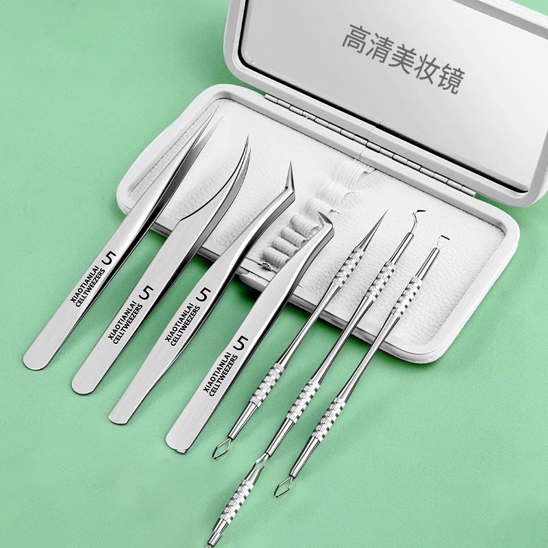 粉刺针刮闭口针细胞夹黑头超细挤