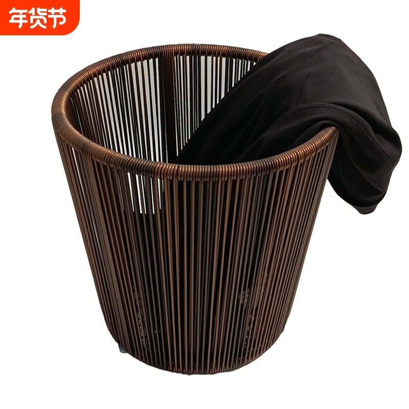 大号收纳筐大酒店毛巾框家用酒店脏衣篓脏衣桶脏衣服藤编收纳篮,收纳整理,脏衣篮,淘宝优惠券,粉丝福利购,淘宝优惠卷