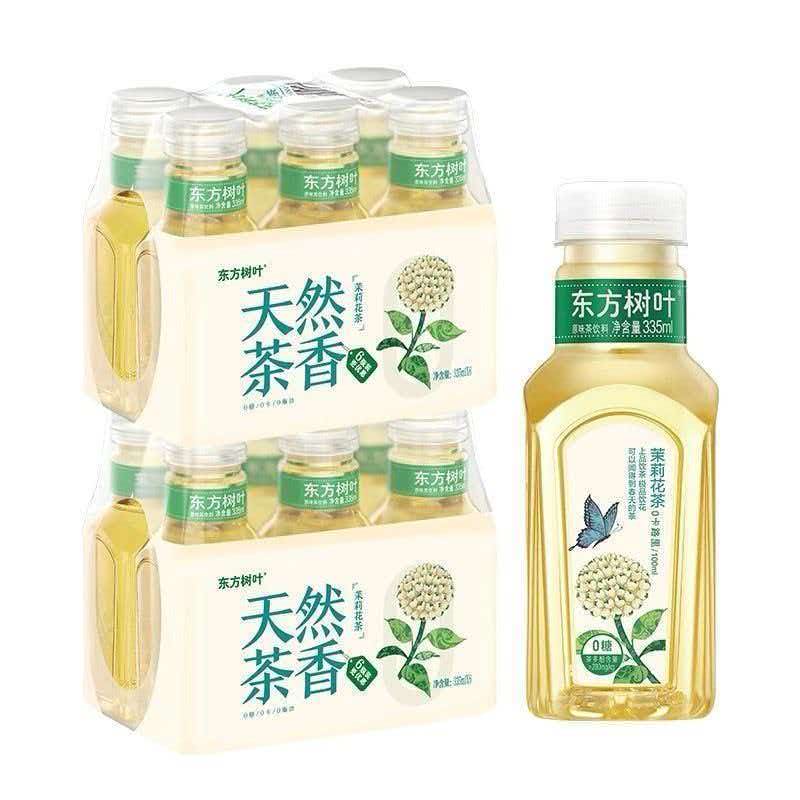 农夫山泉东方树叶335ml茉莉花乌龙无糖茶饮料花茶茶饮茶多酚普洱图片