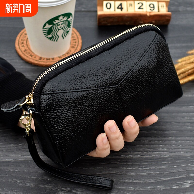 2026新款日韩长款女士女包简约百搭手拿包简约零钱手抓包手机包