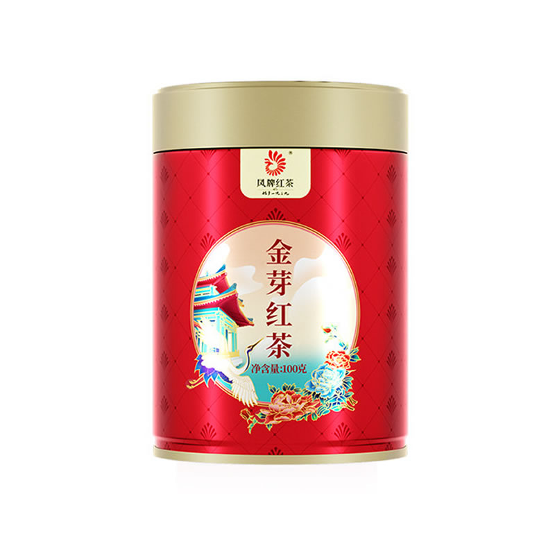 凤牌红茶云南凤庆滇红特级金芽茶蜜香小金丝新茶100g经典风牌茶叶