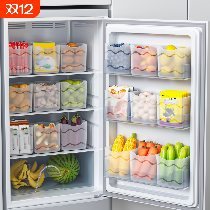 冰箱侧门收纳盒分装食品级厨房