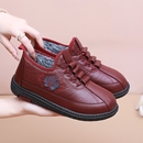 老北京布鞋女妈妈棉鞋冬季新款防水加绒加厚软底舒适保暖老人棉鞋