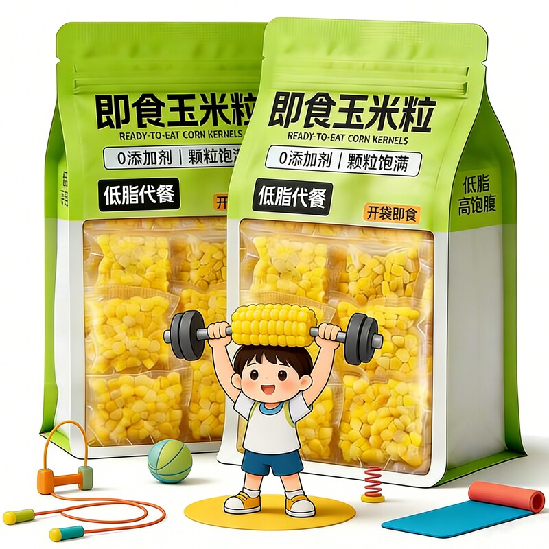 水果玉米粒香甜即食新鲜免煮独立小包装减0低脂肥代餐轻主零食品