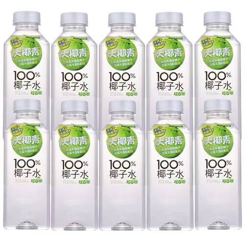 超吉椰450ml*15瓶整箱囤货装