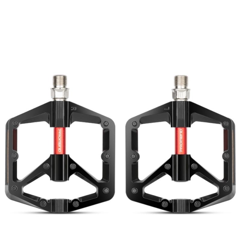 PROMEND双色轴承培林自行车脚踏大踏面铝合金山地车踏板单车脚