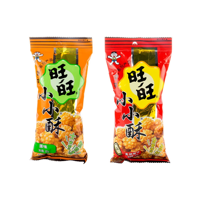旺旺小小酥60g*3包解馋儿童零食