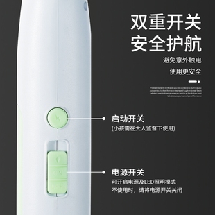 彩虹款 家用灭蚊拍自动诱蚊电网拍打蚊子灭蝇拍 折叠款 电蚊拍充电式