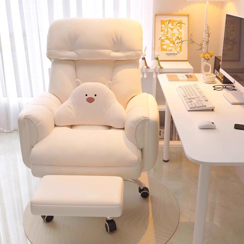 电脑椅子办公靠背懒人沙发椅学习椅人体工学座椅滑轮卧室午休坐躺