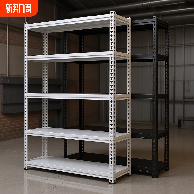 置物架多层厨房角钢货架展示架家用可调节仓储置物架超市储物铁架