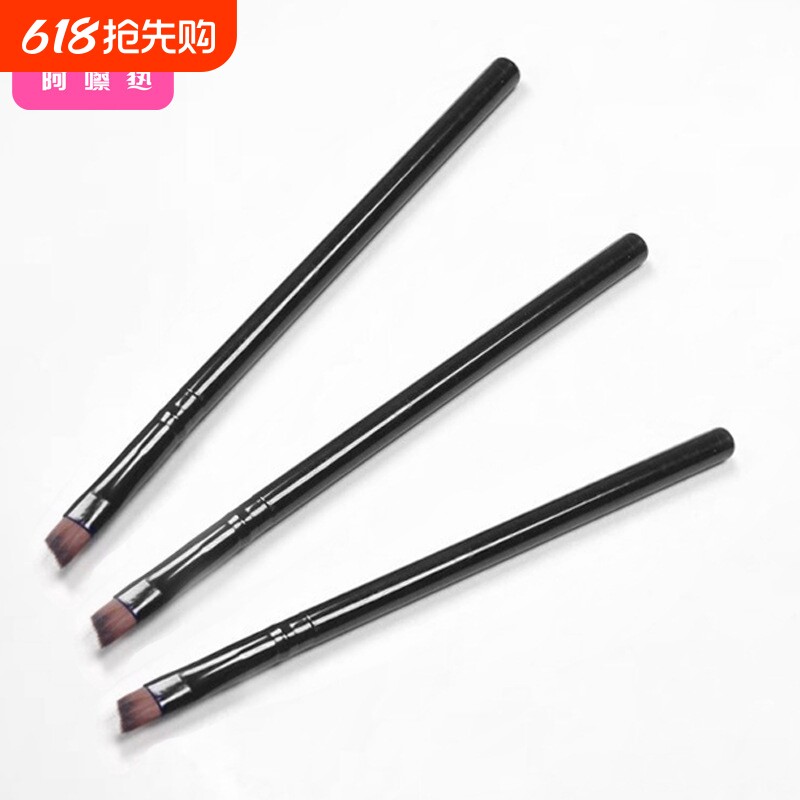 眉刷BC1SQ0-刀锋双头螺旋眉毛刷化妆刷便携工具两用睫毛鼻影
