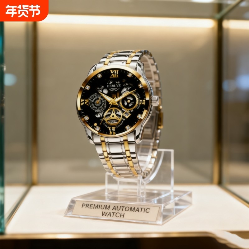 品牌正品手表男概念男士非机械表男款高级感学生运动男表潮腕表男