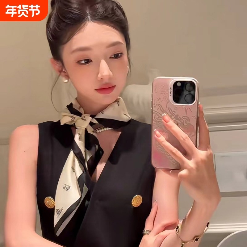 法式缎面围巾小方巾空姐衬衫围脖轻奢高级感系脖丝巾女2026新款,服饰配件/皮带/帽子/围巾,围巾/丝巾/披肩,淘宝优惠券,粉丝福利购,淘宝优惠卷