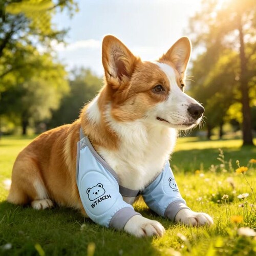 中大型犬边牧萨摩耶宠物狗狗前腿护肘护膝关节防磨防舔保护袖套