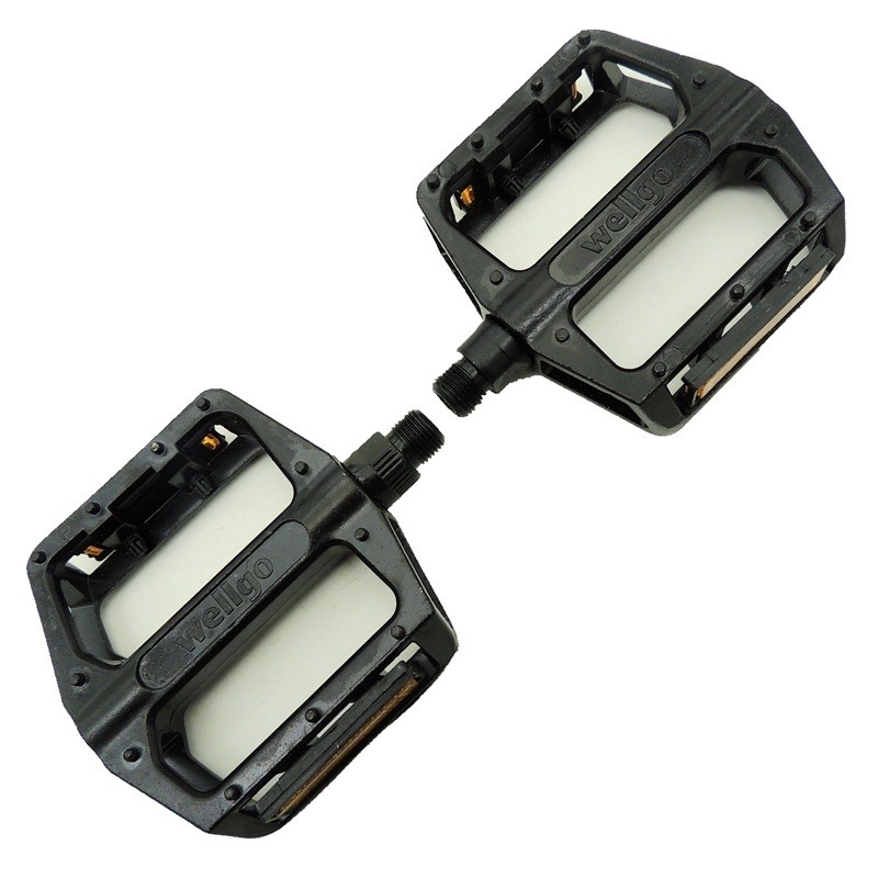 维 VB087山地自行车铝合金防滑脚蹬子脚踏 润滑DU脚踏板 反