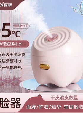 夏新热喷蒸脸仪纳米补水喷雾器