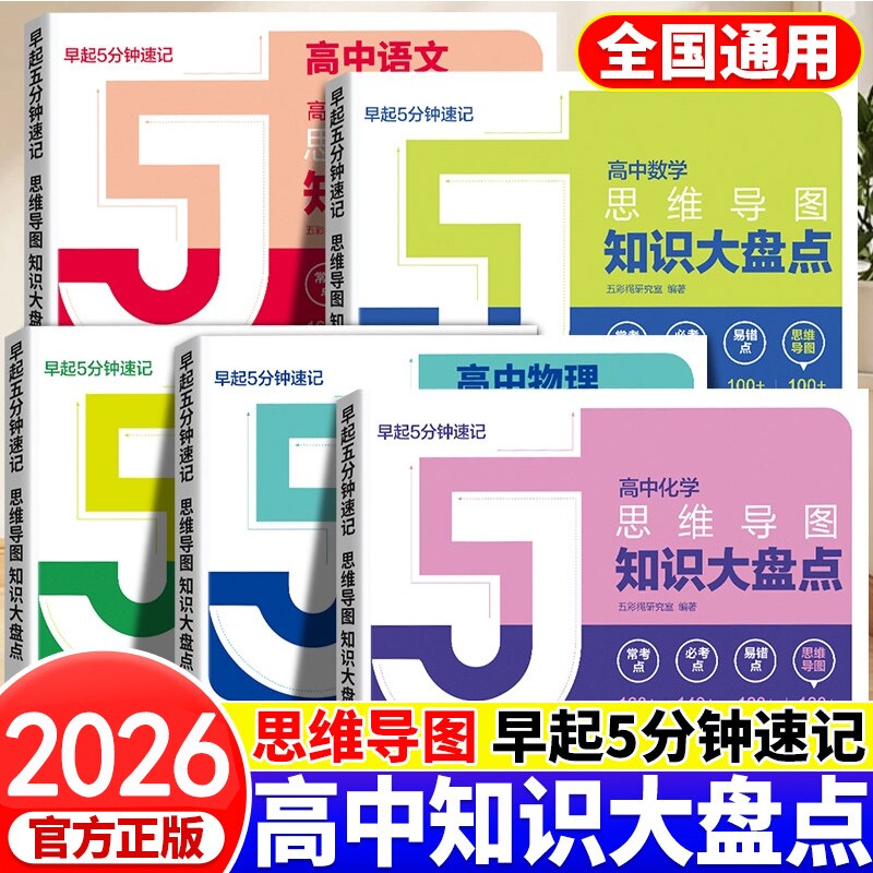 学之舟思维导图高中知识大盘点图片