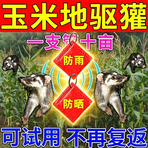 驱獾子神器玉米地果园驱獾香精包野猪驱赶剂吓兔鸟松鼠黄狼专用药