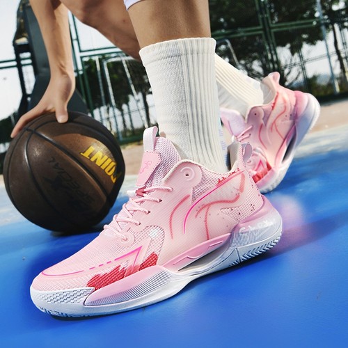 新款夜光高帮篮球鞋男女同款学生透气耐磨运动鞋狂潮实战音速防滑