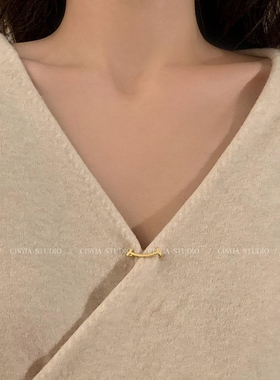 防走光神器胸针扣子女设