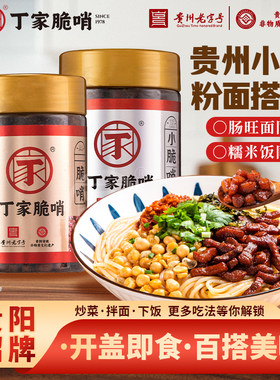 贵州特产丁家脆哨猪肉丁哨子猪油渣小零食小吃香脆解馋烘焙早餐