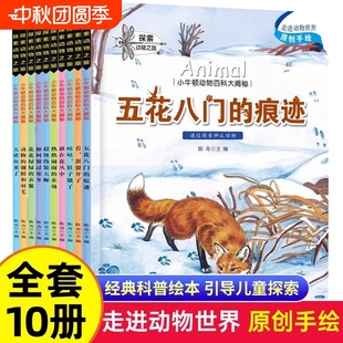 全10冊小牛頓科普繪本圖畫書兒童動物世界科學幼兒園中班大班啟蒙自然百科全書3 海底世界動物恐龍海洋閱讀故事探索暢銷 7歲奇妙