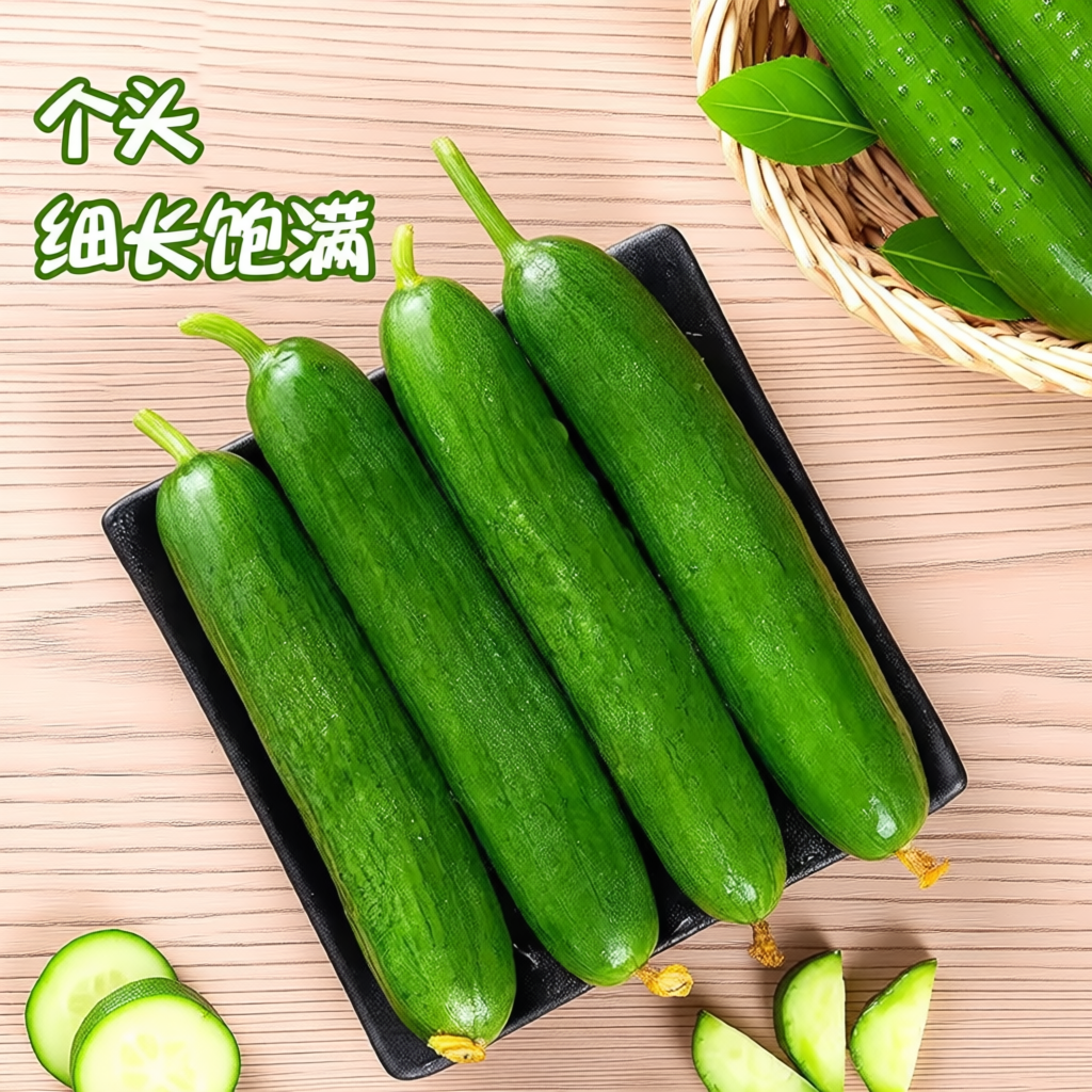 产地直发水果黄瓜当天采摘脆嫩多汁小青瓜自提新鲜现摘果蔬