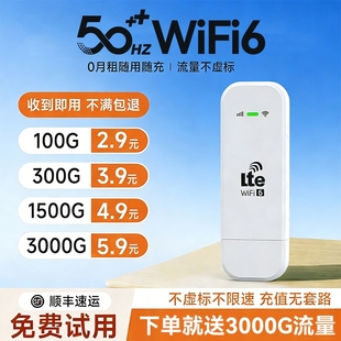 智能wifi移动无线wifl6便携式 路由器全国通用流量 免插卡2026新款