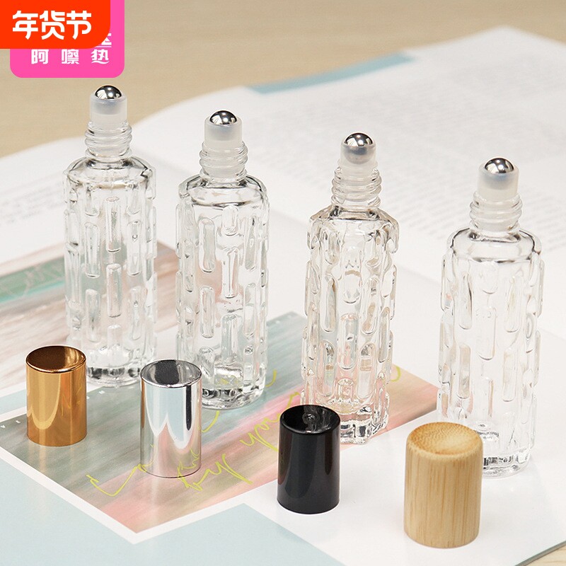 分装瓶/滚珠A1pf0-易上手香水玻璃竹盖走珠小空瓶旅行便携工具