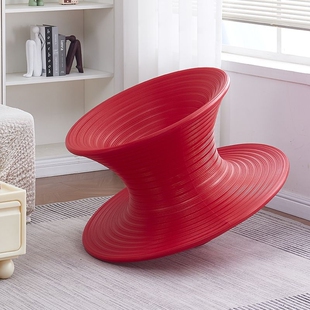 b网红陀螺椅子360度旋转家用转椅休闲椅商场户外不倒翁久坐手工