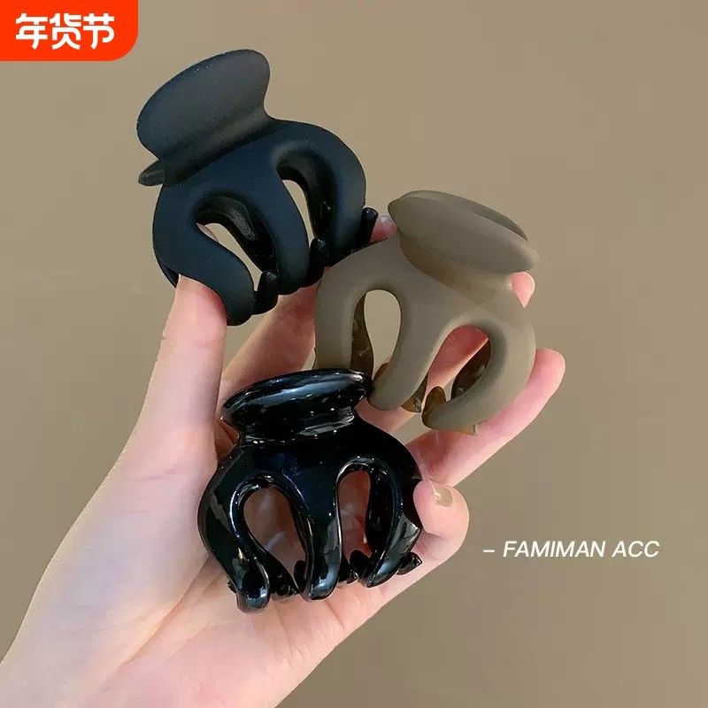 高马尾抓夹固定神器防塌发夹女后脑勺发卡高级感鲨鱼夹发饰南瓜夹,饰品/流行首饰/时尚饰品新,发饰,淘宝优惠券,粉丝福利购,淘宝优惠卷