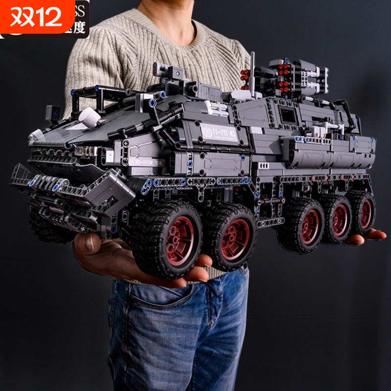 兼容乐高积木玩具装甲车防爆车益智拼装男孩男生儿童2025新款礼物 - 封面
