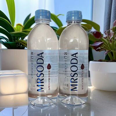 名仁饮用天然苏打水400ml*6瓶源自五大连池瓶装