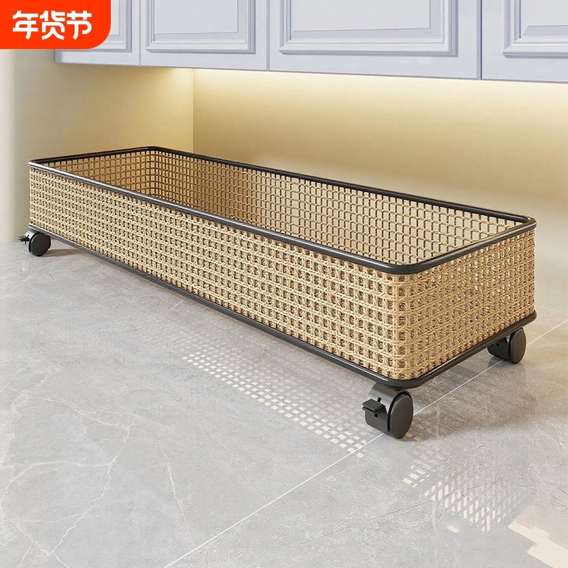 卫生间置物架浴室橱柜下小推车洗衣液洗衣粉收纳筐洗漱台下储物篮,家庭/个人清洁工具,浴室角架/置物架,淘宝优惠券,粉丝福利购,淘宝优惠卷