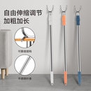 晾衣叉不锈钢可伸缩阳台撑衣杆家用加长创意晾衣杆晒衣杆挑挂衣叉