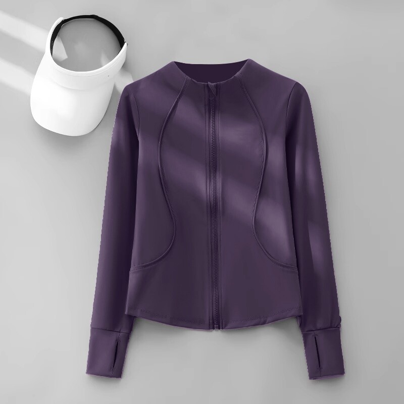 健身衣服女2026新款专业跑步运动套装长袖瑜伽服户外登山训练服女