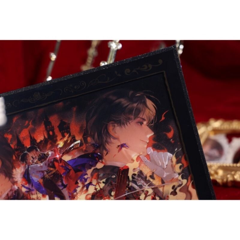 漫库正版周边 全球高考 第一期 吧唧立牌透卡拍立得 官谷