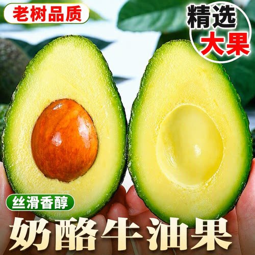 秘鲁哈斯牛油果新鲜进口水果非即食当季整箱包邮一级鳄梨辅食大果