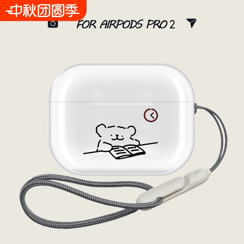 苹果Airpods3猫咪透明保护壳