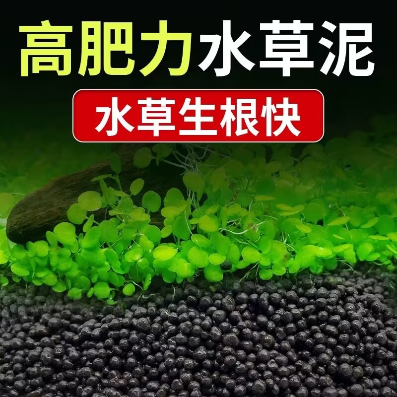 生态鱼缸专用水草泥造景底砂种子水藻泥营养土非陶粒砂送基肥水质