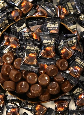 特浓咖啡糖正品硬糖黑咖啡味网红零食批发提神糖小包装散装麦芽糖