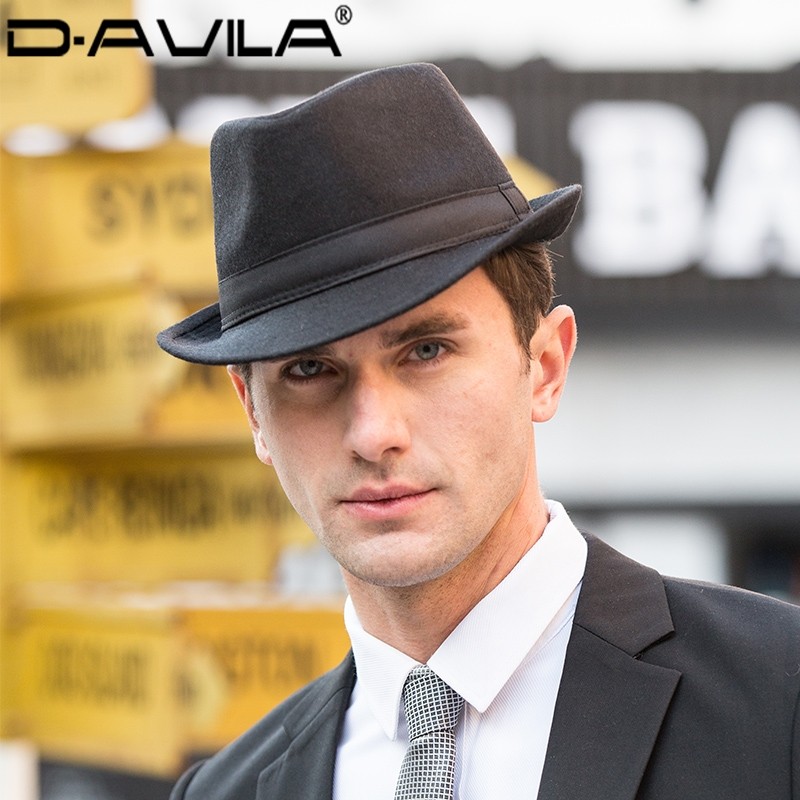 韩版潮夏天男士帽子秋冬英伦复古爵士帽舞台帽女遮阳小礼平顶