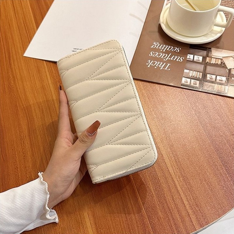 钱包女长款时尚洋气大容量皮夹手抓包女手拿包拉链手机包零钱包