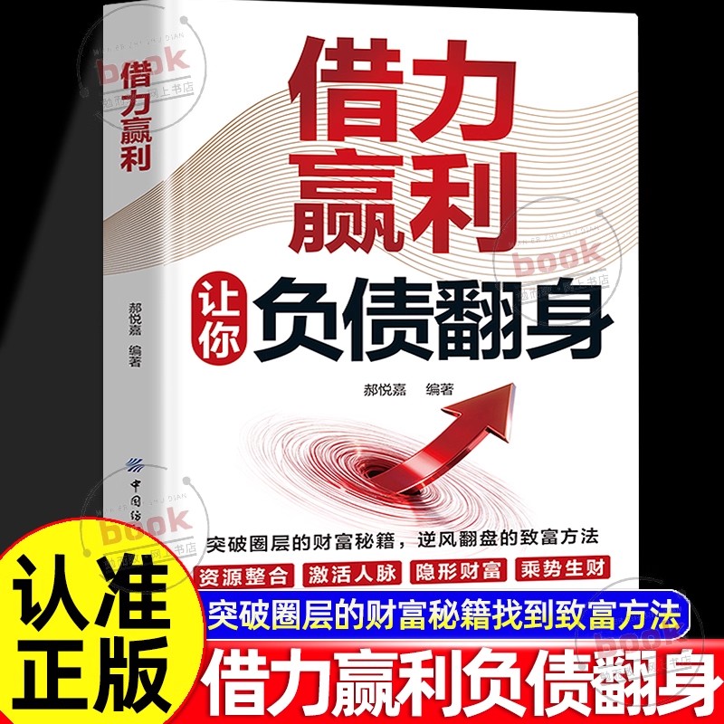 抖音同款 借力赢利正版书籍通过借助外力和环境实现成功借大势成大事成功的策略指南手册普通人逆袭成为赚钱高手从零开始学理财