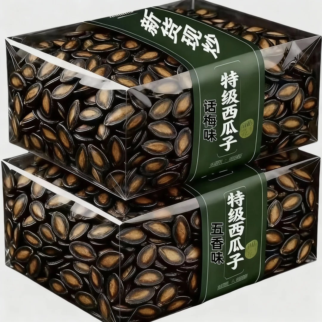 2026年新货话梅味西瓜子五香炒货瓜子年货零食批发大颗粒散装美人
