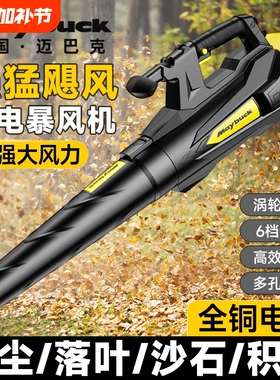 鼓风机灰尘枪大功率锂电吹风机工业用220v暴风枪吹雪机吹树叶神器