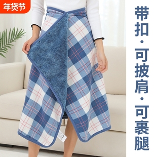 空调房盖腿神器保暖办公室盖腿防腿冷毛毯夏季空调房护腿防寒毯
