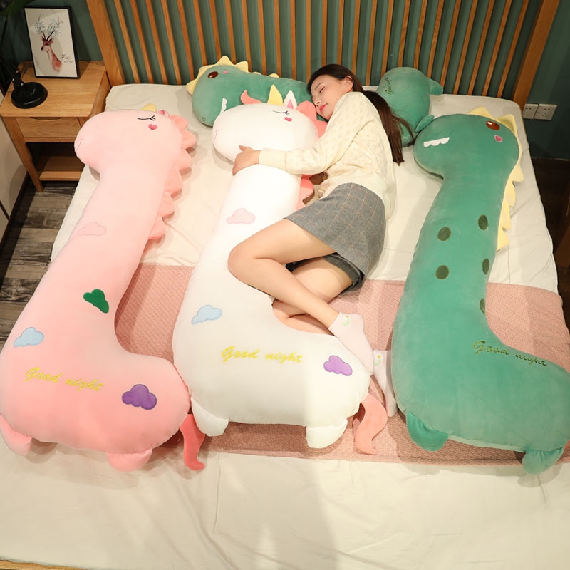 睡觉夹腿玩偶长条可拆洗