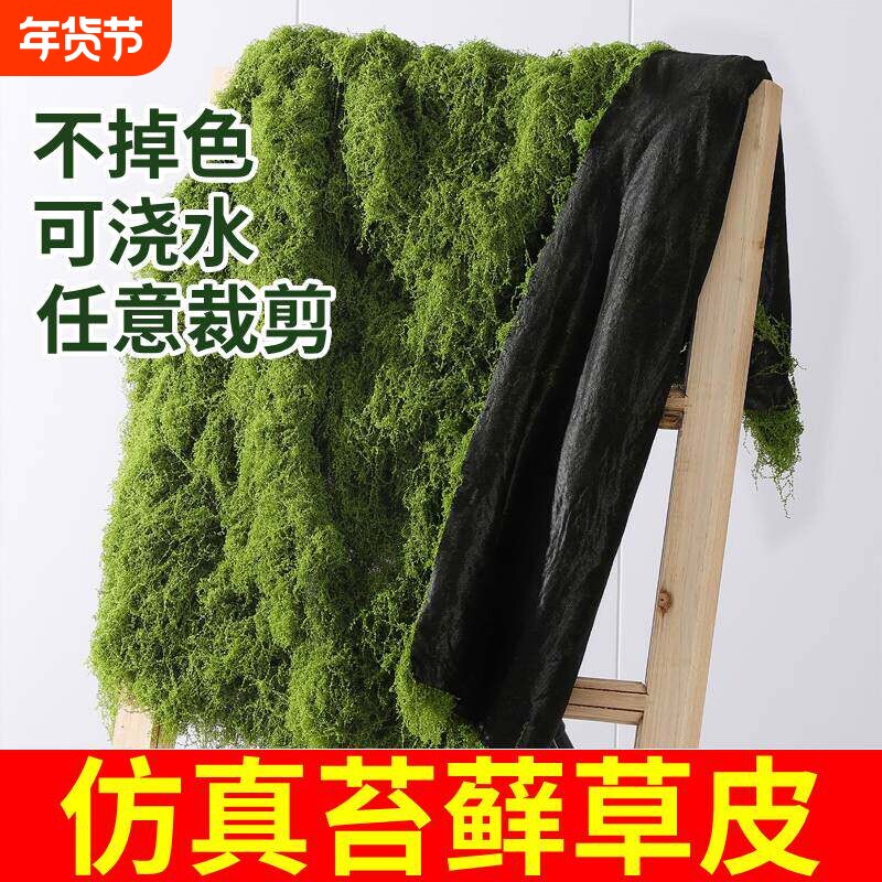仿真苔藓草皮仿生假苔藓仿真草坪永生假青苔微景观绿植造景假草丝